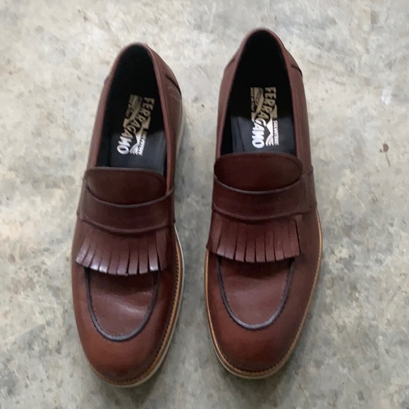 Fairly new Ferragamo loafer. main image 4